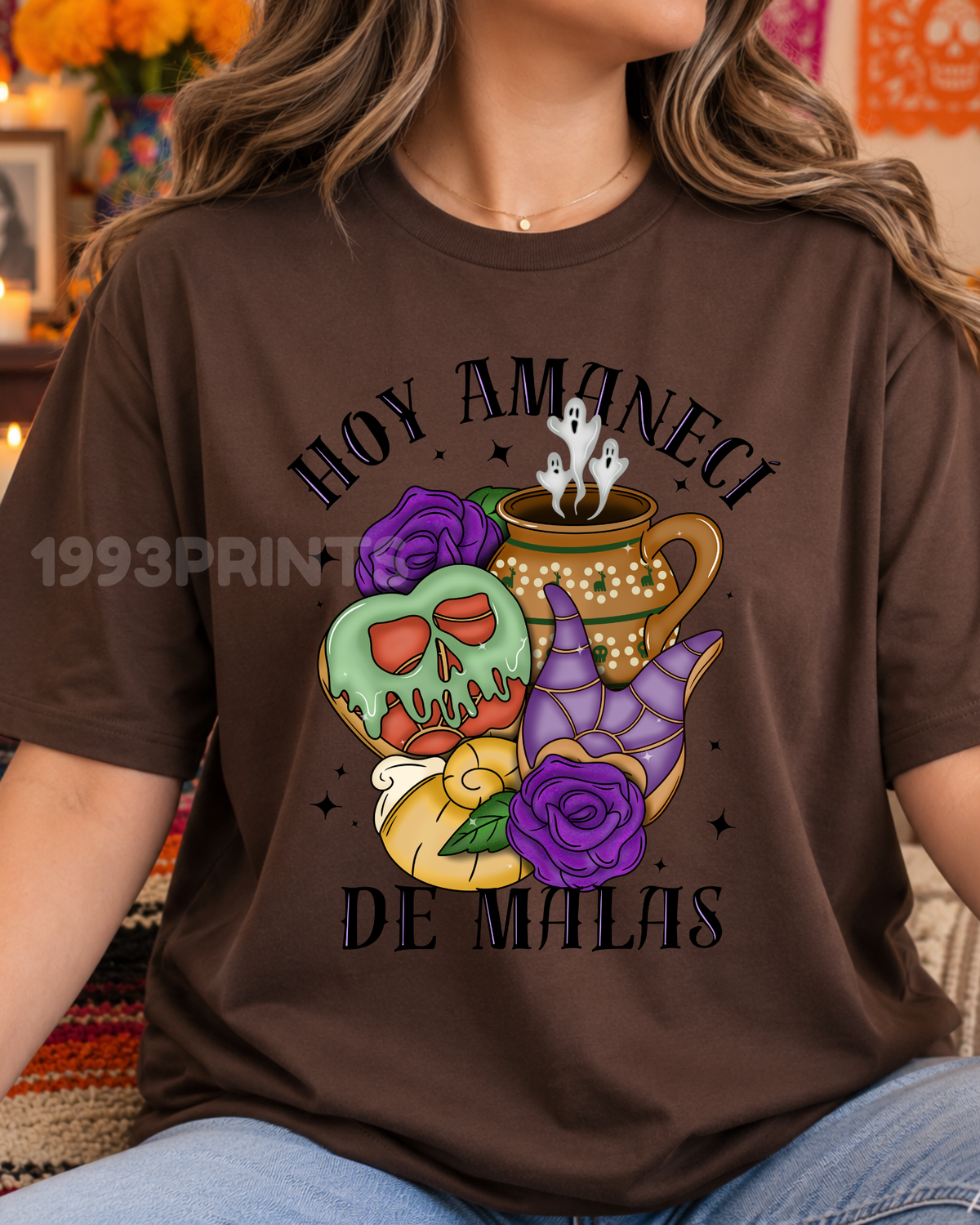 De Malas Mood Spooky Coffee Design