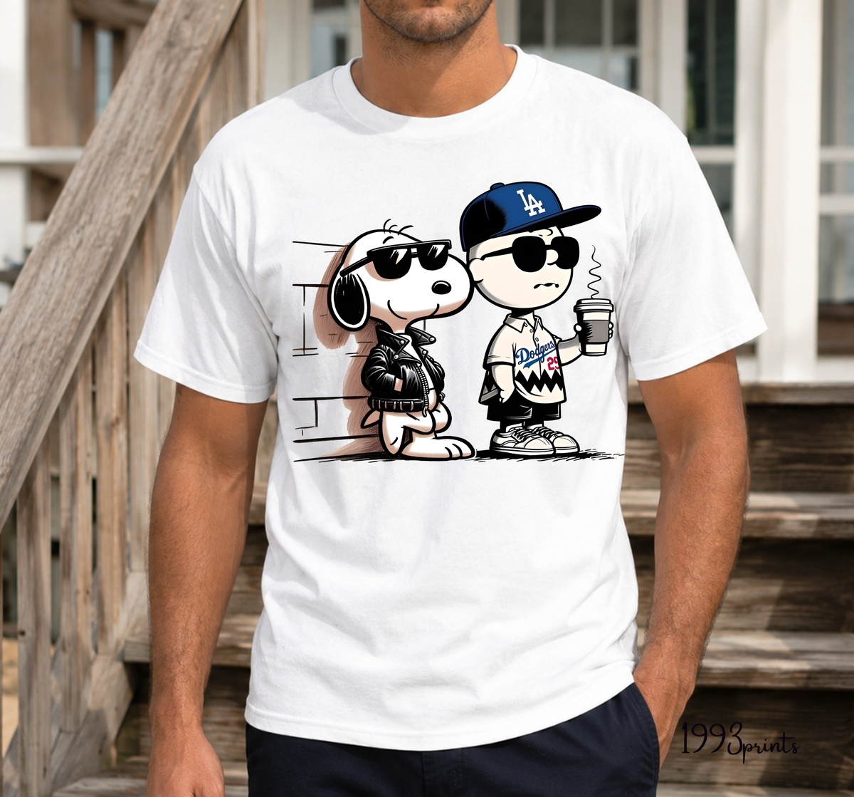 Charlie B. & Snoopy Los Angeles Dodgers vibes