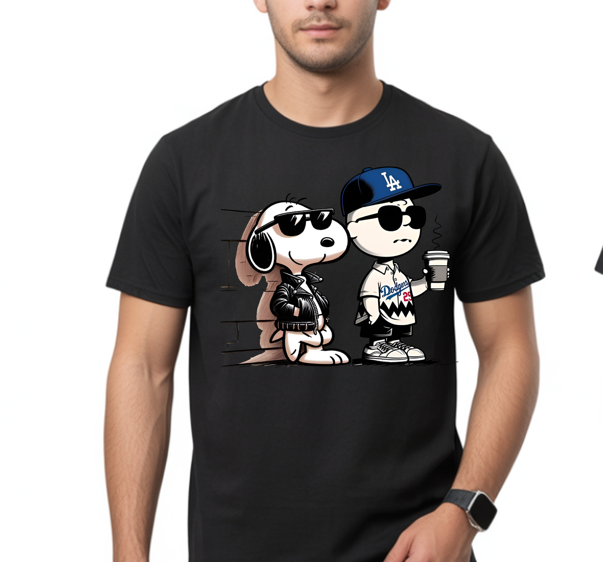Charlie B. & Snoopy Los Angeles Dodgers vibes