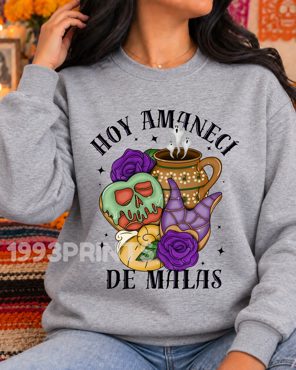 De Malas Mood Spooky Coffee Design