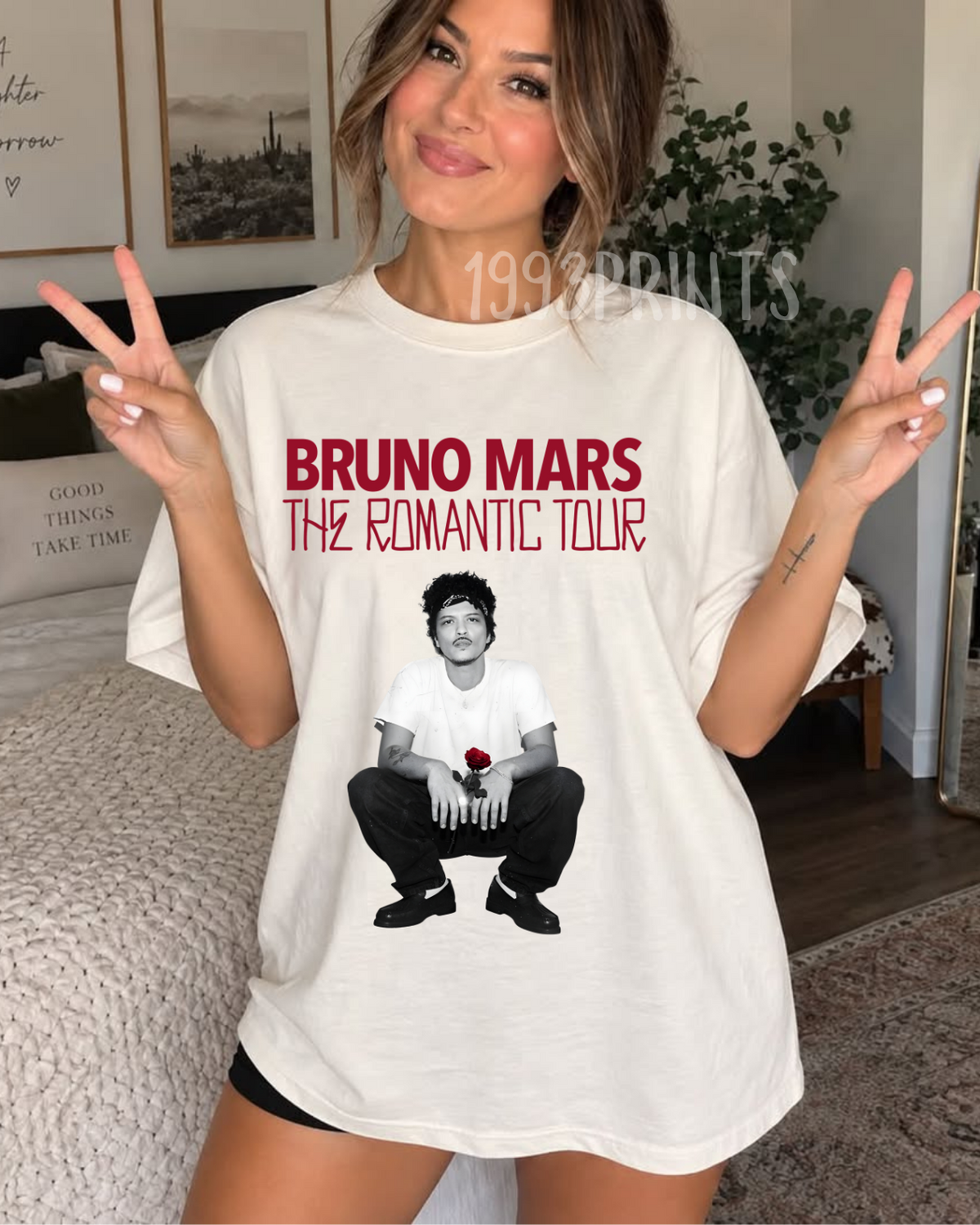 Bruno Mars The Romantic Tour  Black&White Concert