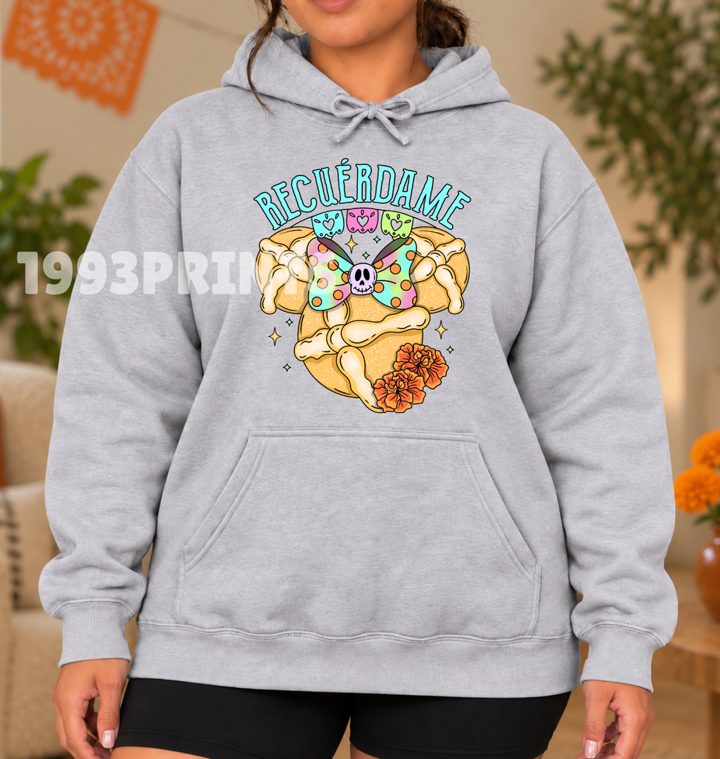Mouse Inspired Recuerdame Dia de Muertos Shirt