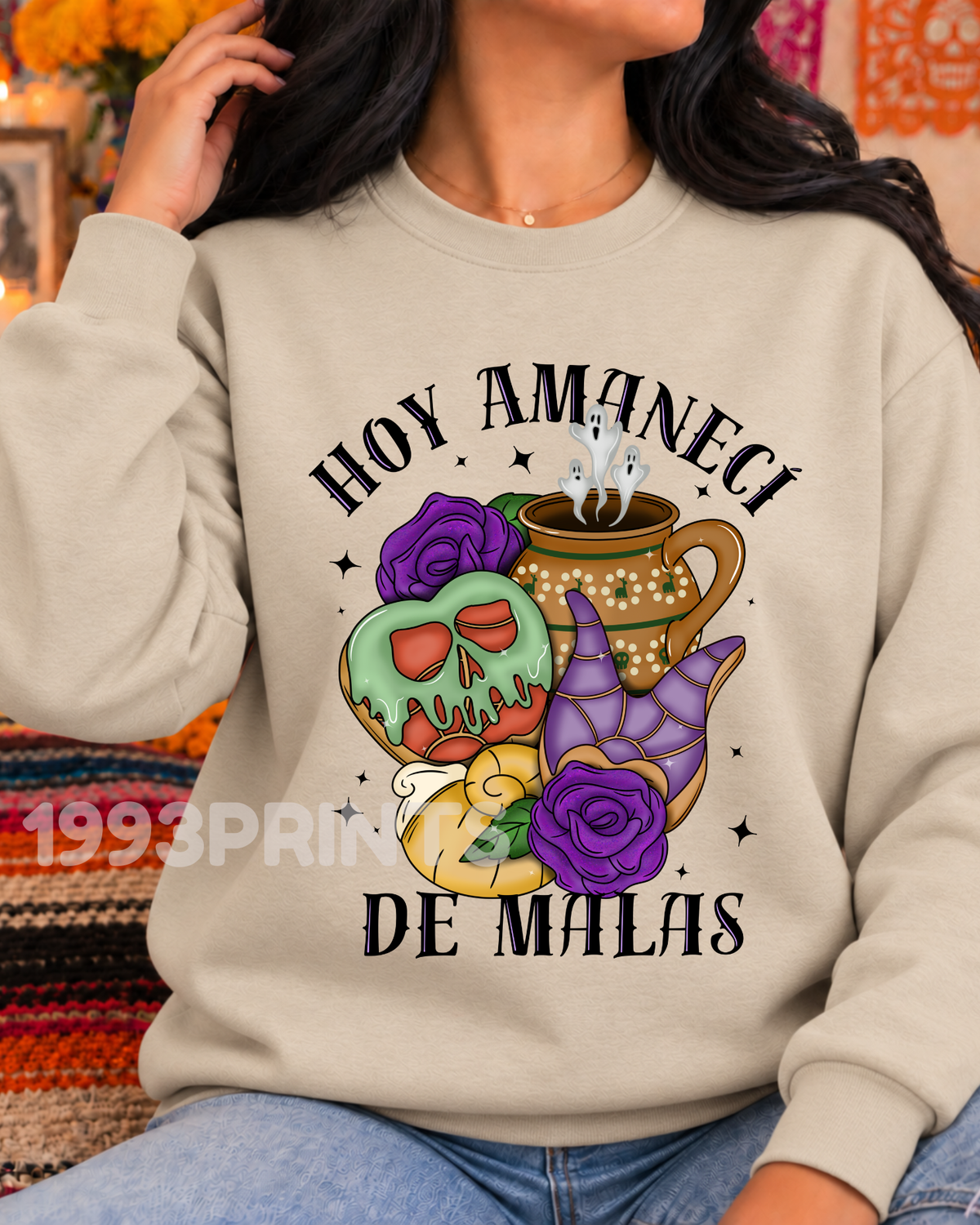De Malas Mood Spooky Coffee Design