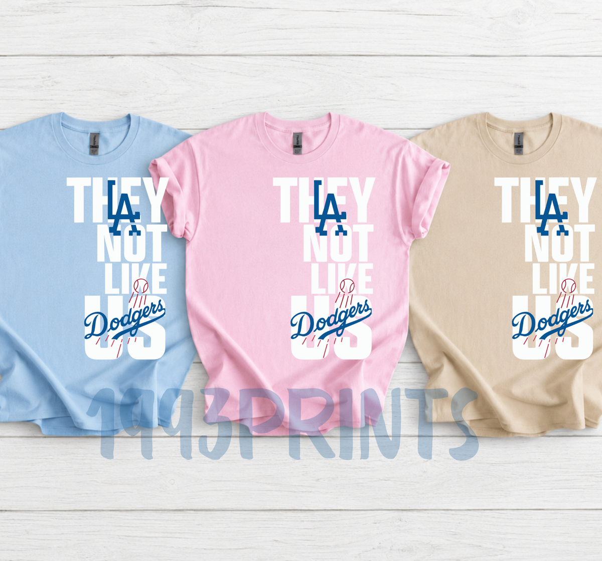 Dodgers Inspired "They Not Like Us"