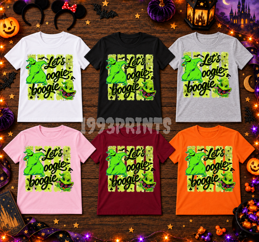 Let’s Oogie Boogie Halloween Design 🎃💚