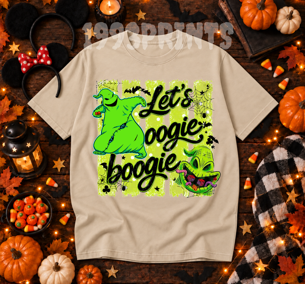 Let’s Oogie Boogie Halloween Design 🎃💚