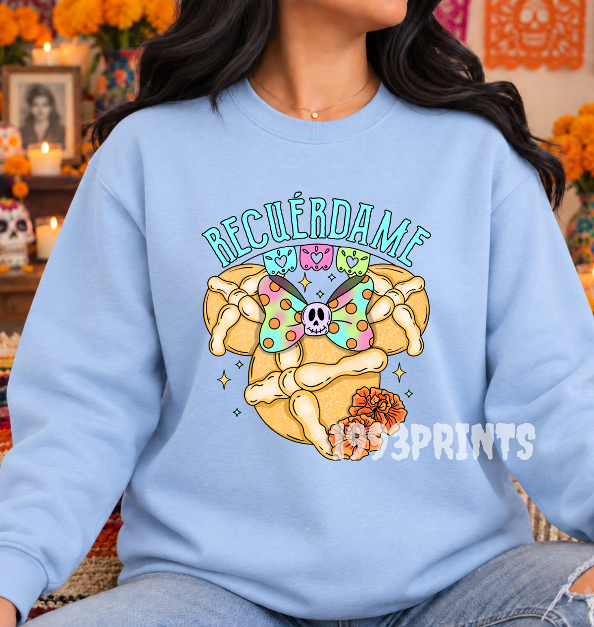 Mouse Inspired Recuerdame Dia de Muertos Shirt